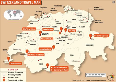 17 Top Attractions & Things to do in Switzerland (+Map) .